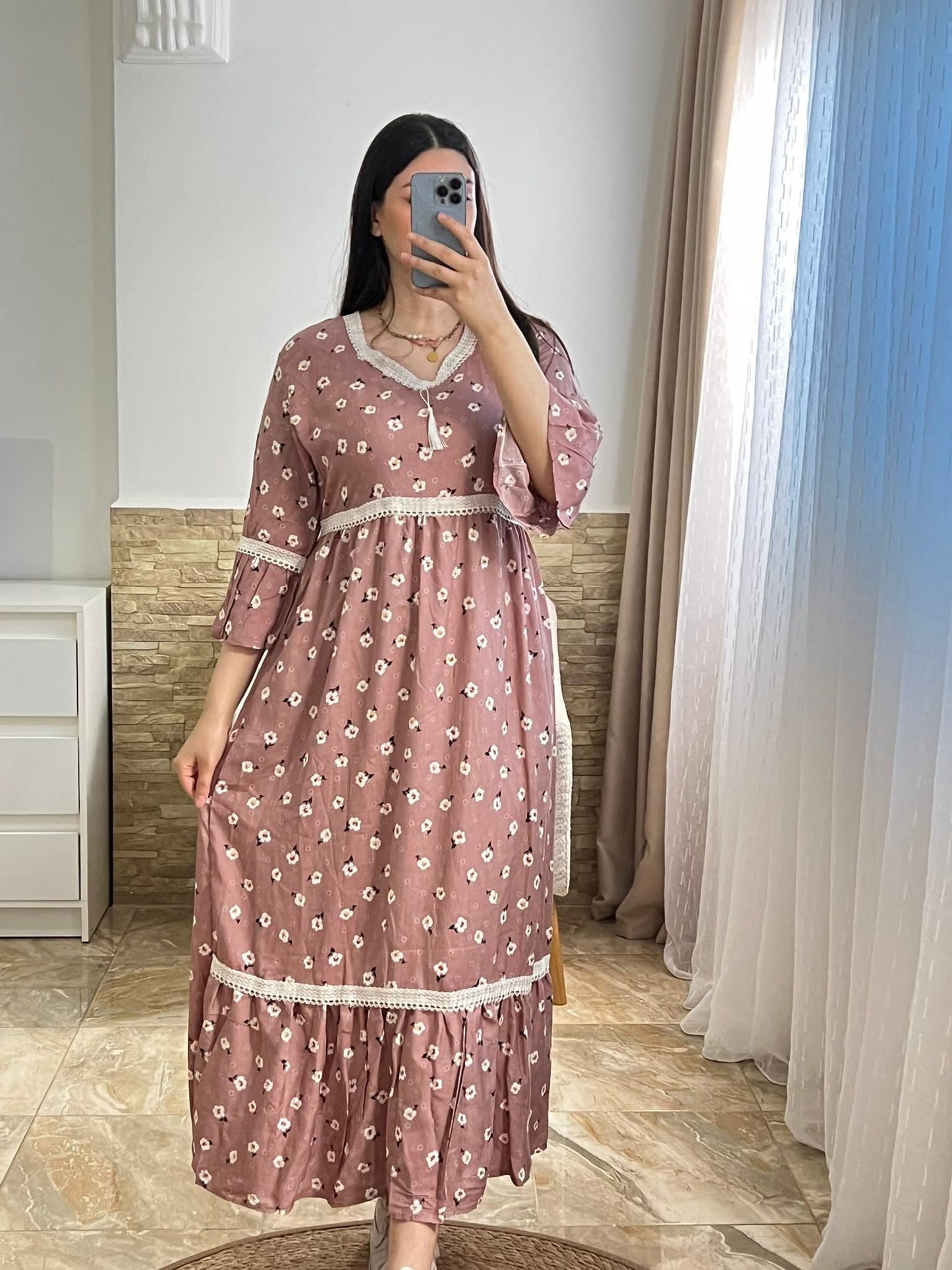 robe dontelle 🌿✨